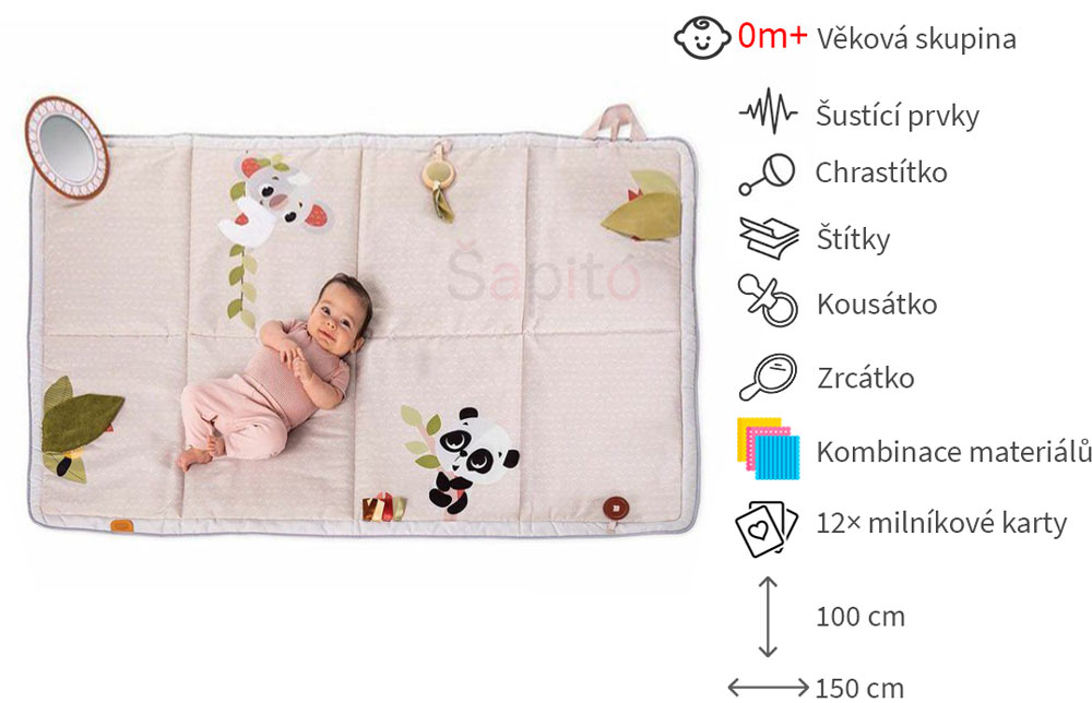 hrací deka pro miminko
